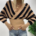 maglia con doppio scollo v line